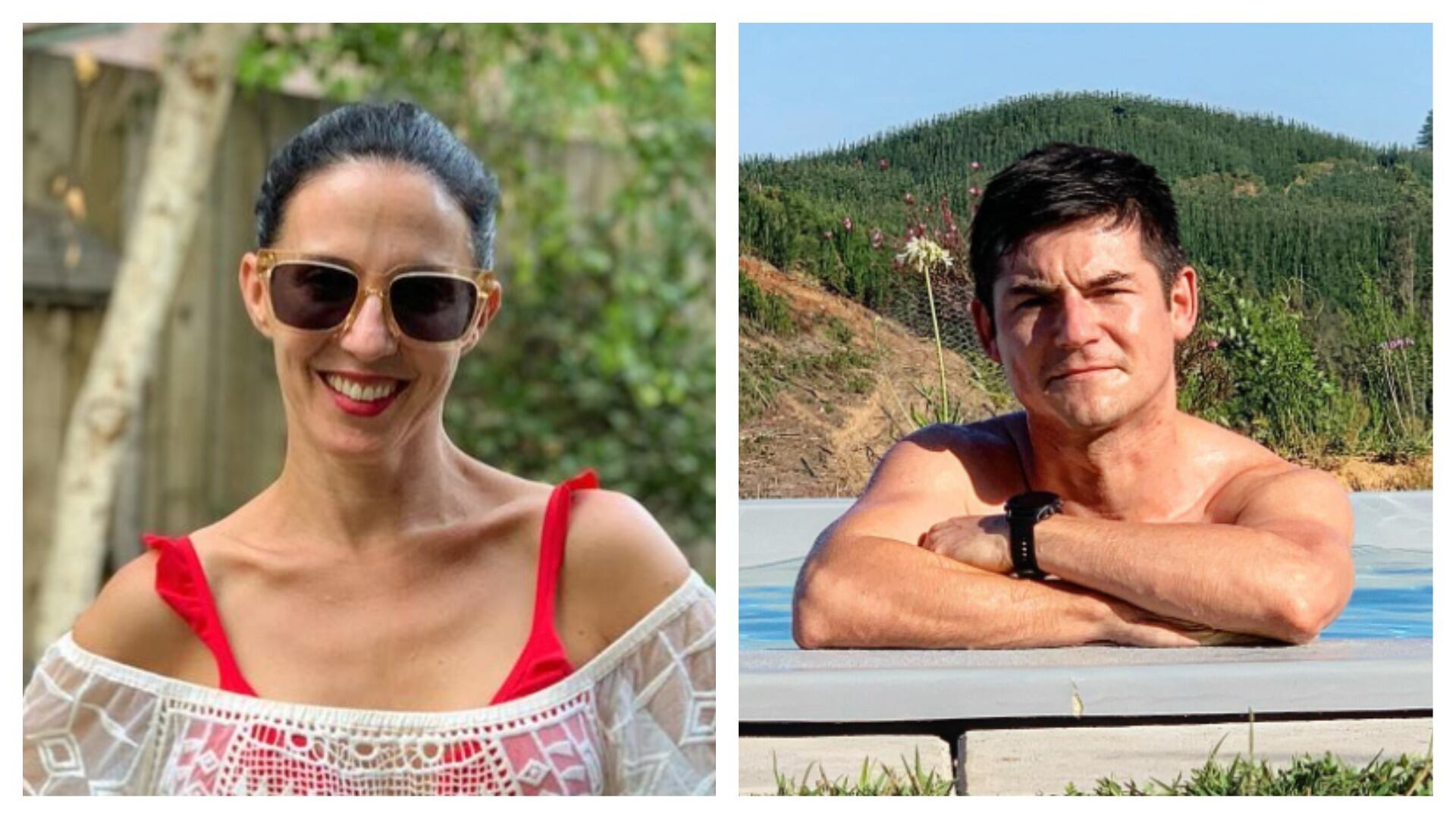 Luz Valdivieso y Claudio Castellón