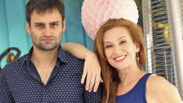 Sigrid Alegría y Pancho Germain