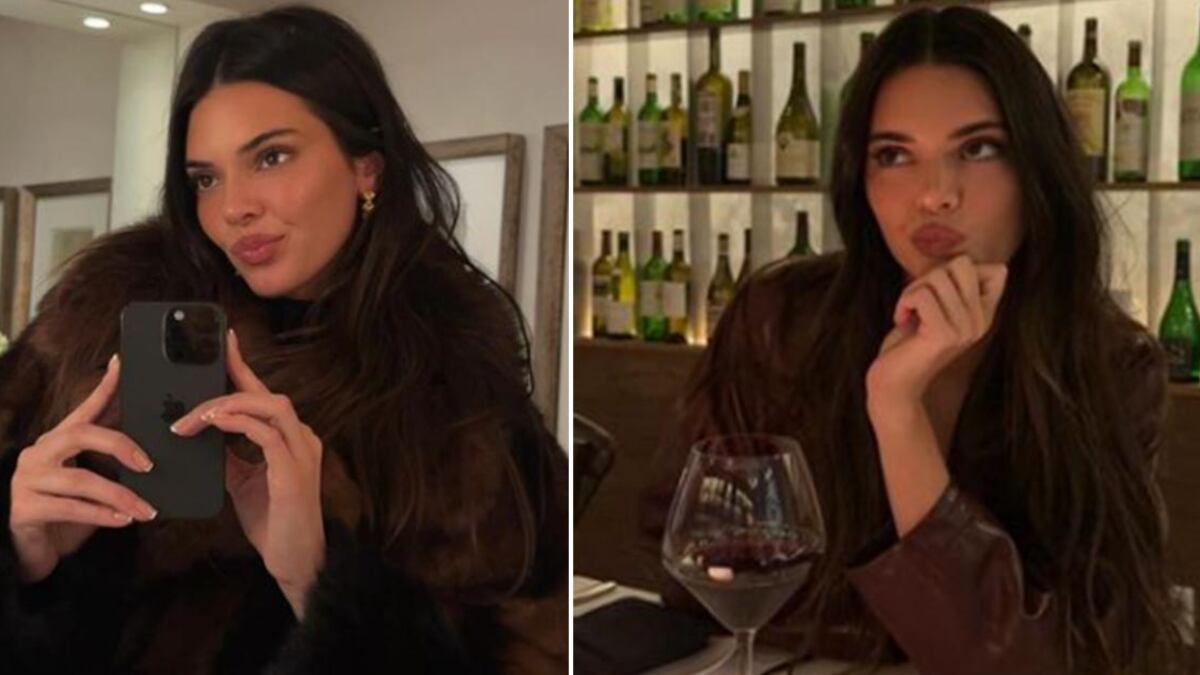 Kendall Jenner sin maquillaje