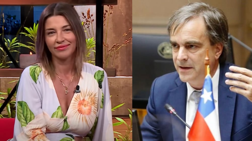 Pancha Merino y Luciano Cruz-Coke | Fuente: TV+ e Instagram