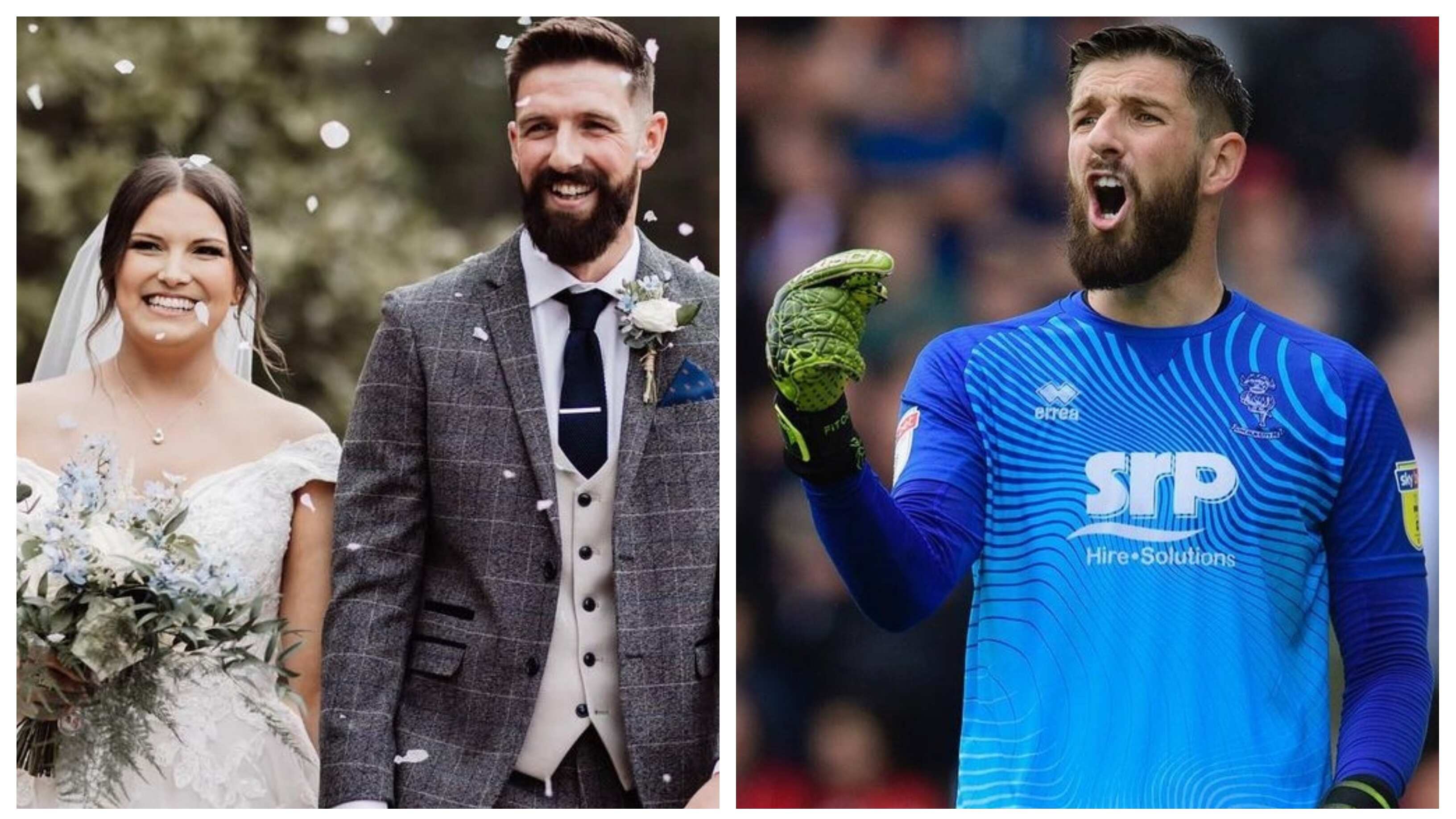 El arquero de Derby County conmovió al fútbol inglés luego de revelar la muerte de su esposa, víctima del cáncer, a sólo tres meses de haberse casado.