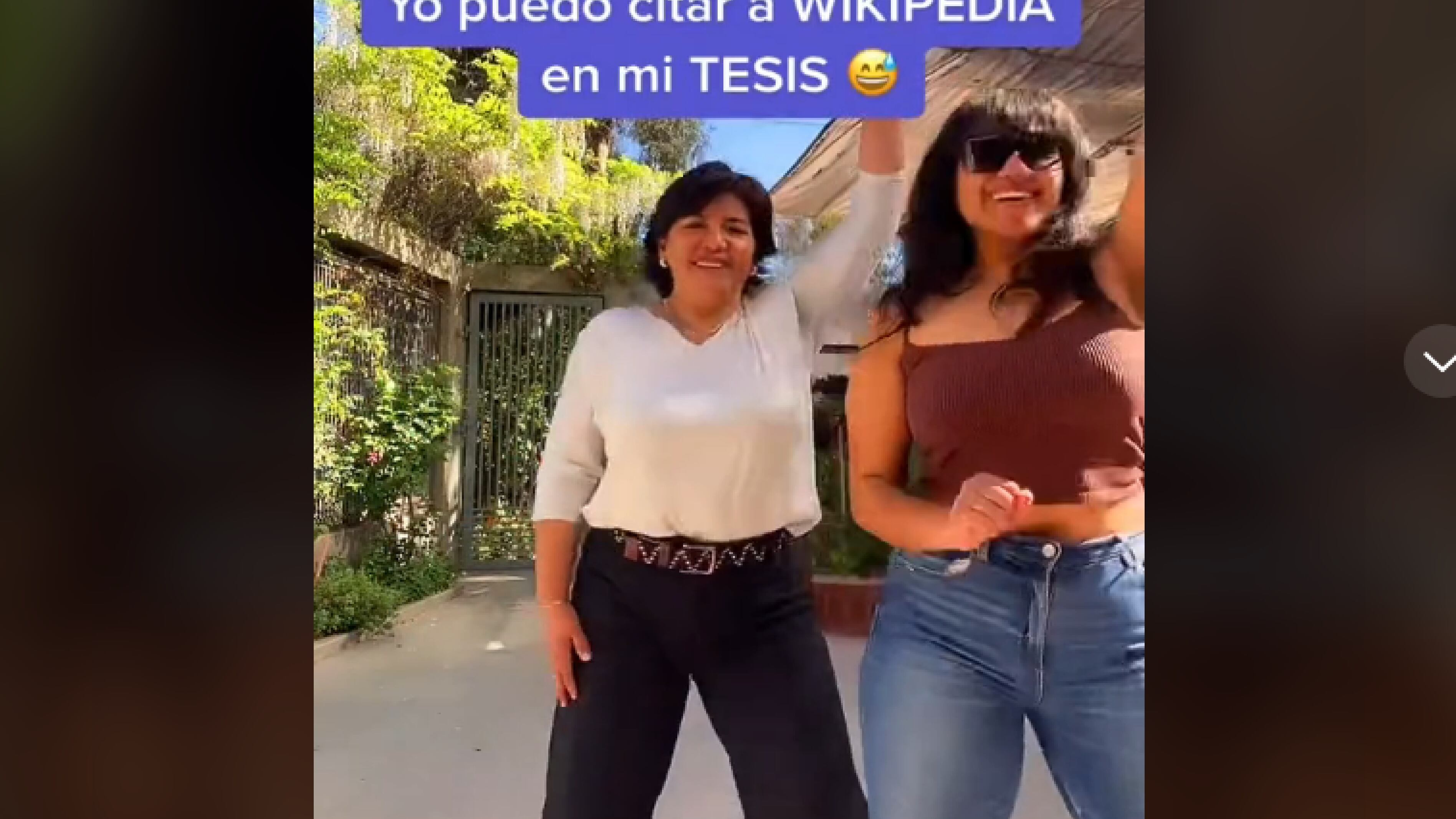 Yasna Provoste bailando por Wikipedia