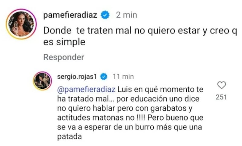 “No hablo con ustedes”: Pamela Díaz protagonizó feroz encontrón con Luis Sandoval en el cumpleaños de Cecilia Bolocco