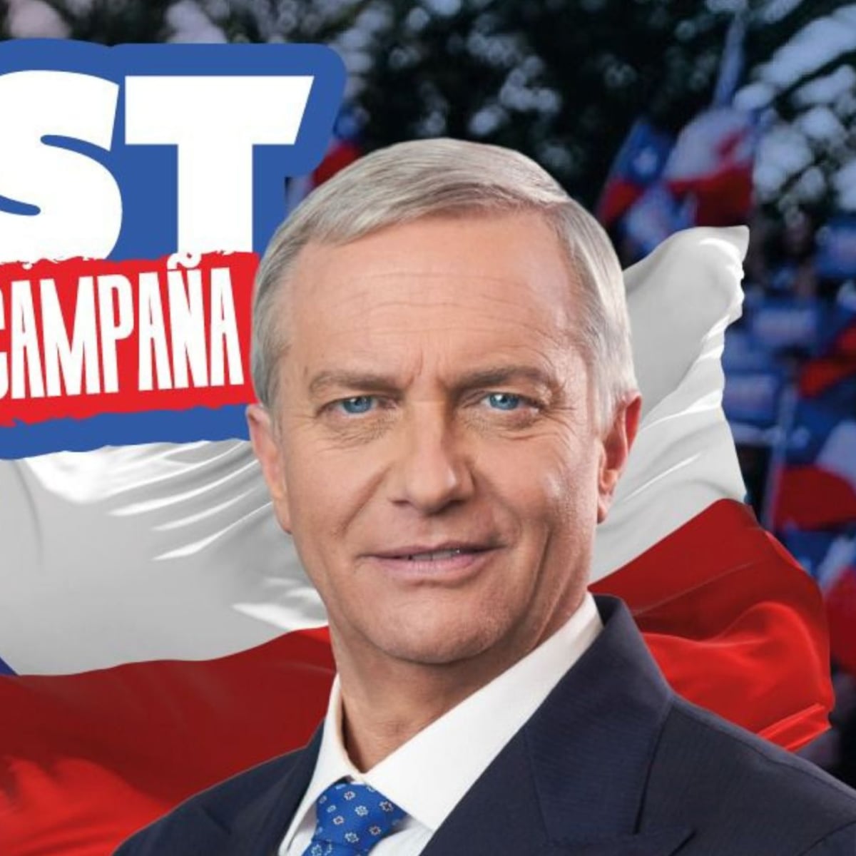 Kast reaparece tras vidrio blindado en Concepción Kast reaparece tras vidrio blindado en Concepción