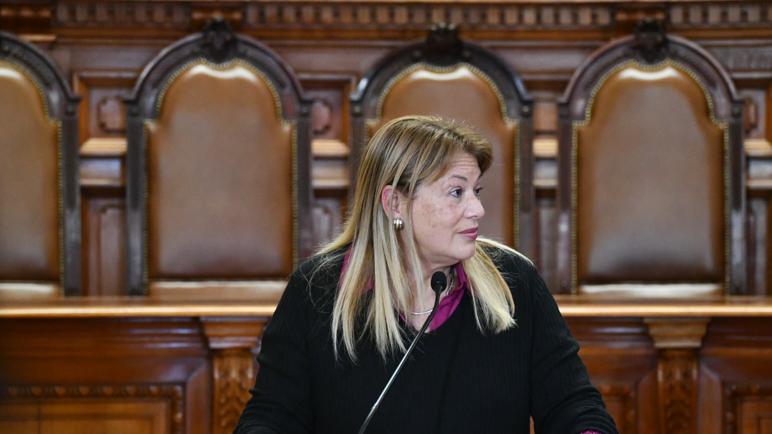 Ángela Vivanco, suspendida ministra de la Corte Suprema. / AGENCIAUNO
