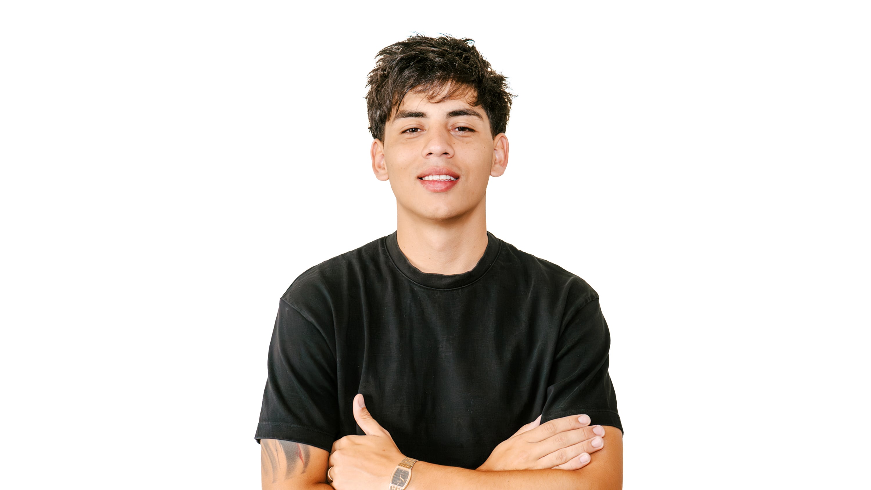 Bastián “Bimza” Muñoz en Vecinos al Límite | Gentileza: Canal 13