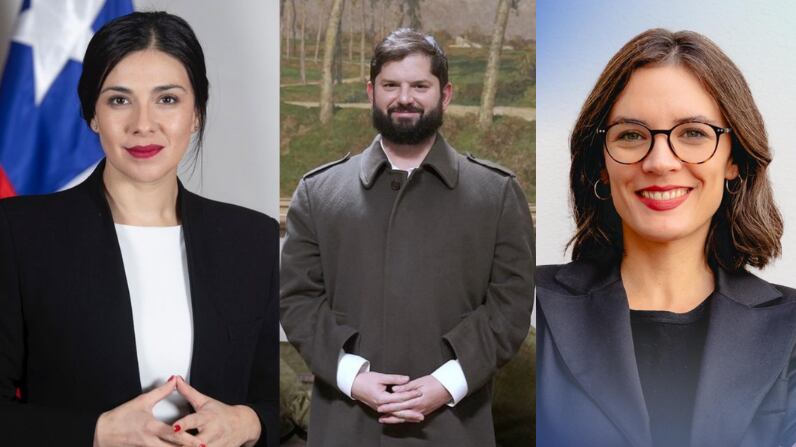 Gabriel Boric, Karol Cariola y Camila Vallejo | Fuente: Instagram