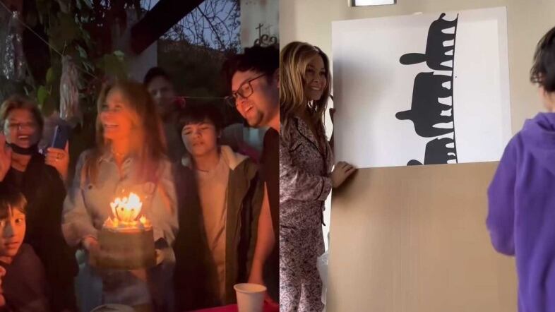 Instagram Cathy Barriga de cumpleaños