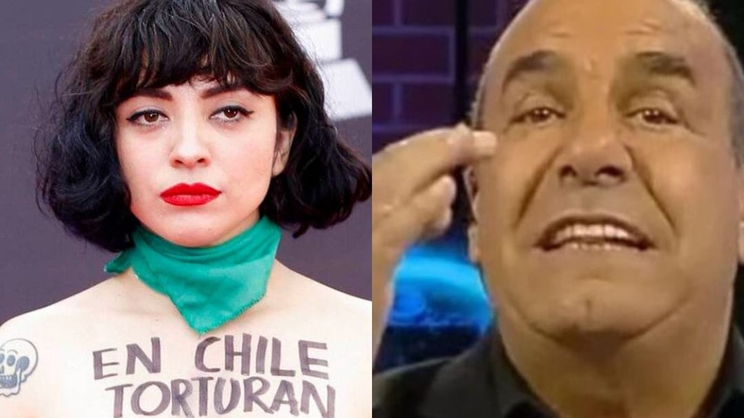 Mon Laferte y Checho Hirane