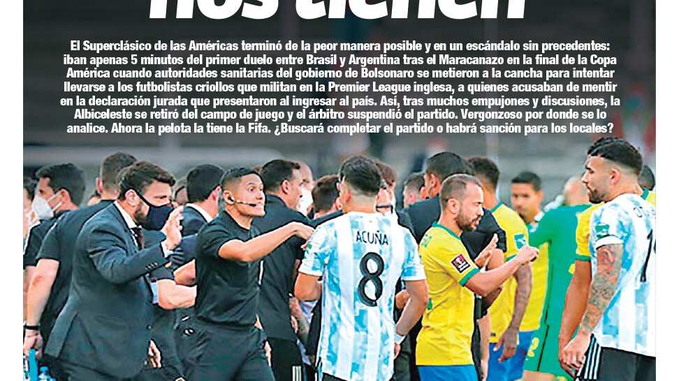 La portada de El Hincha