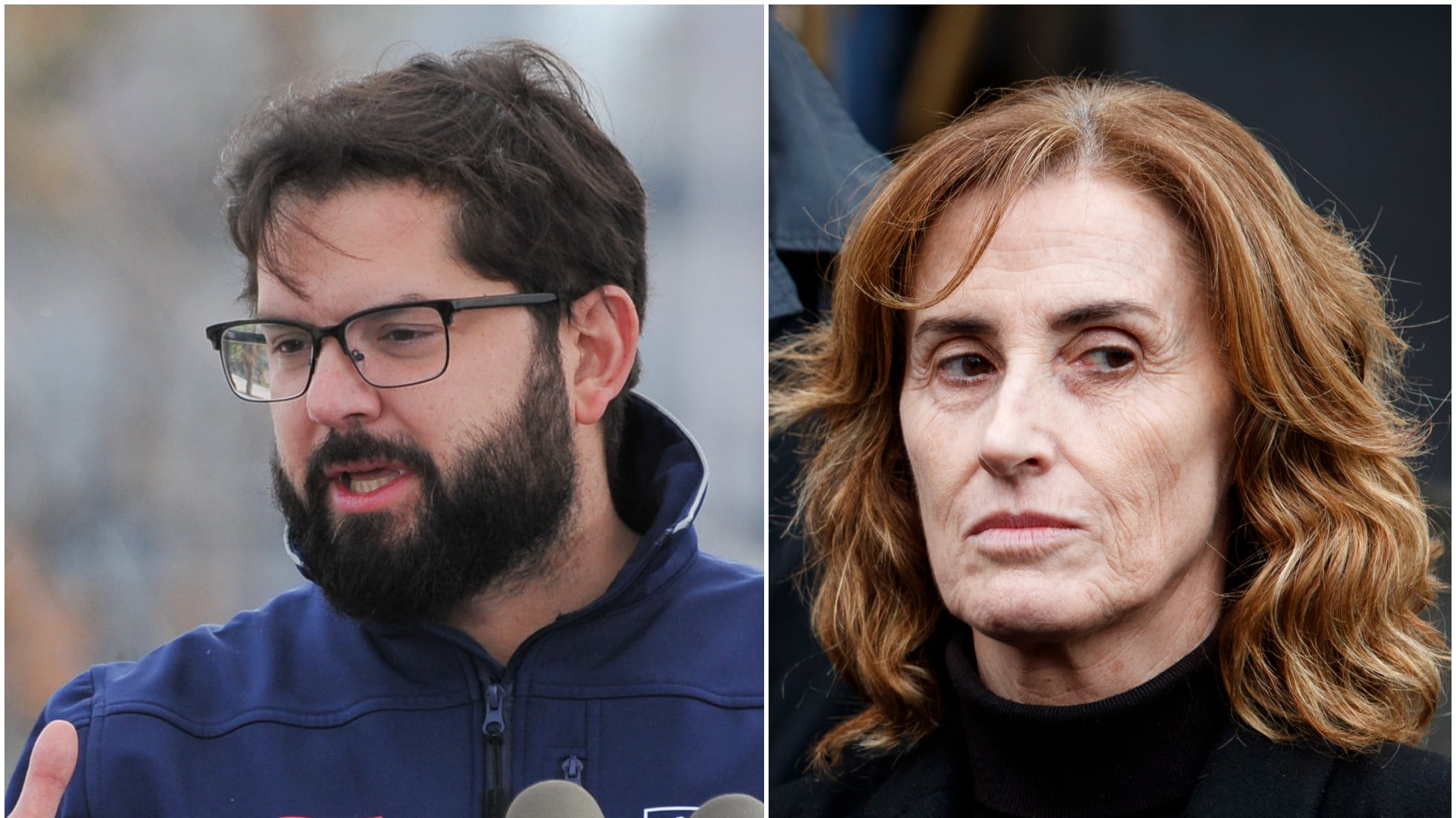 Presidente Boric y Marcela Cubillos