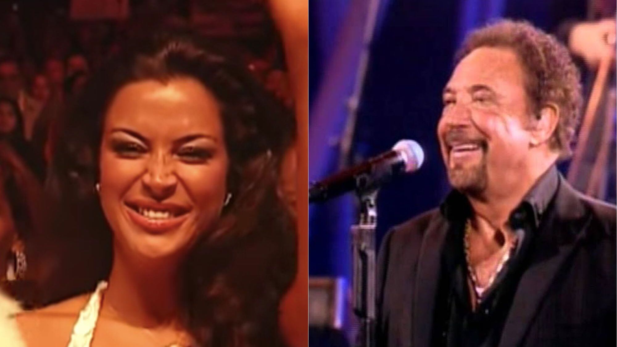 Marlen Olivari y Tom Jones | Festival de Viña del Mar 2007