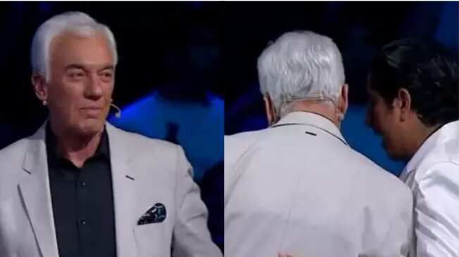 Antonio Vodanovic protagonizó un curioso momento la noche de este martes, en Yo Soy, tras la presentación del imitador de Leonardo Favio.
El intérprete compitió con sus pares de Michael Bublé y Paloma San Basilio, un grupo que dejó gratamente sorprendido al jurado del espacio de talentos de CHV.