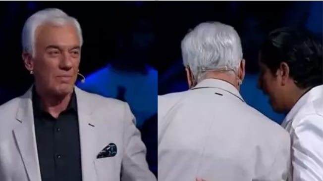 Antonio Vodanovic protagonizó un curioso momento la noche de este martes, en Yo Soy, tras la presentación del imitador de Leonardo Favio.
El intérprete compitió con sus pares de Michael Bublé y Paloma San Basilio, un grupo que dejó gratamente sorprendido al jurado del espacio de talentos de CHV.