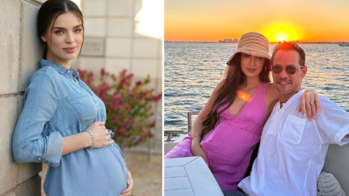 La joven modelo, Nadia Ferreira, mostró su pancita orgullosa y se le ve radiante y hermosa