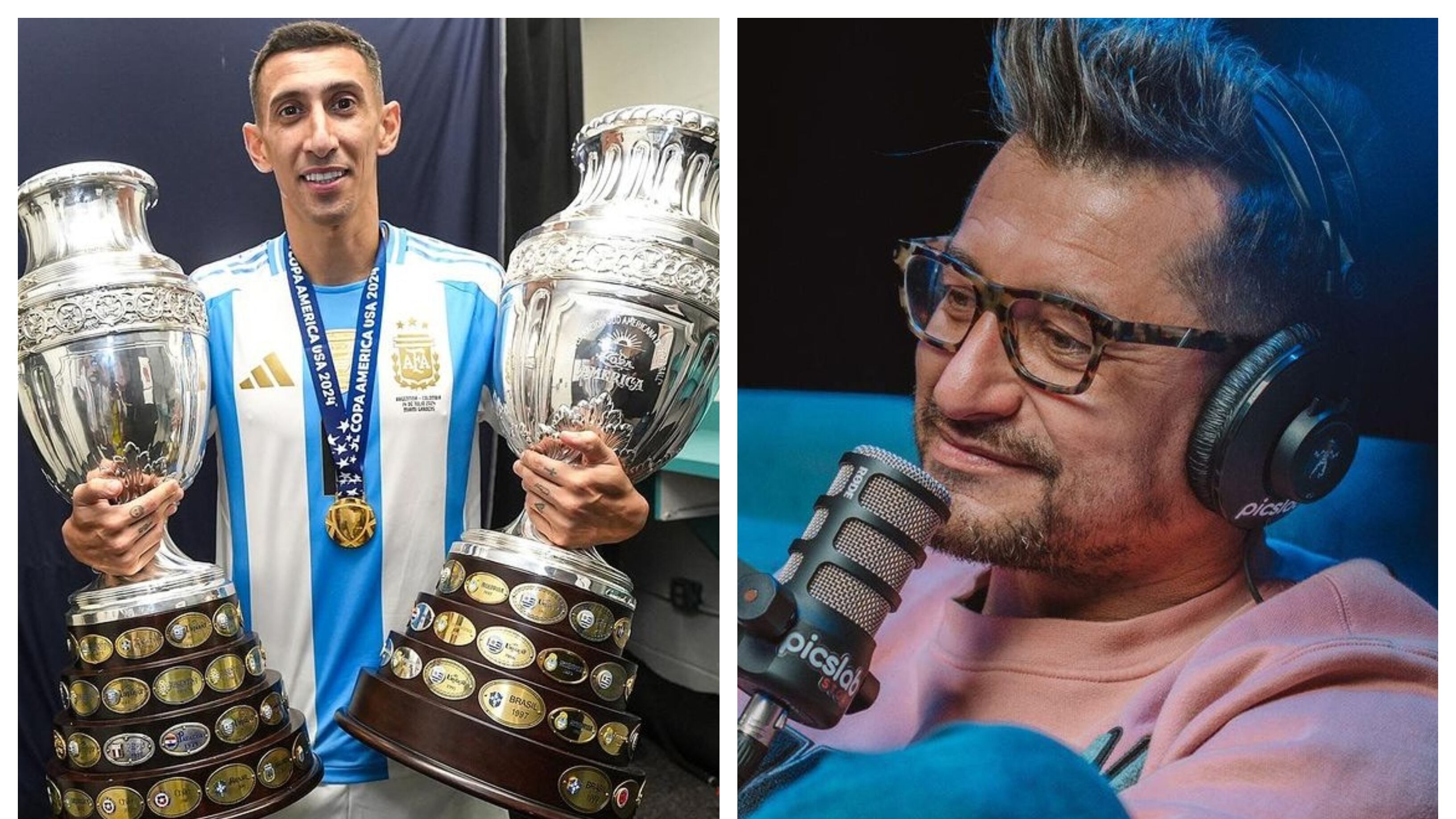 El exarquero nacional se ofreció para fracturar a Di María en caso que quiera festejar su retiro de la selección argentina y la obtención de la Copa América en el próximo partido clasificatorio ante Chile.