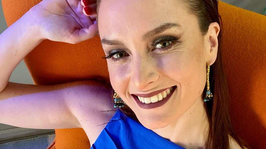 La actriz es la octava panelista de "Juego textual".