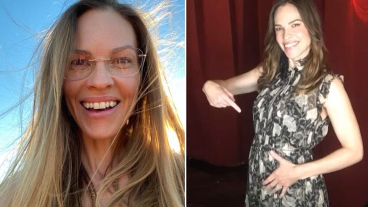 Hilary Swank prueba que nunca es tarde para ser madre: tendrá gemelos a sus 48