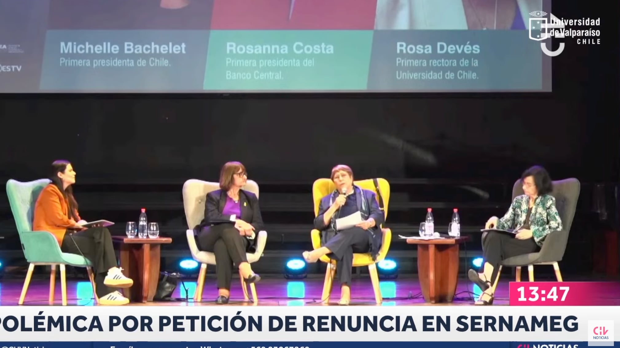 Michelle Bachelet entró al debate tras el polémico despido de la directora de SernamEG