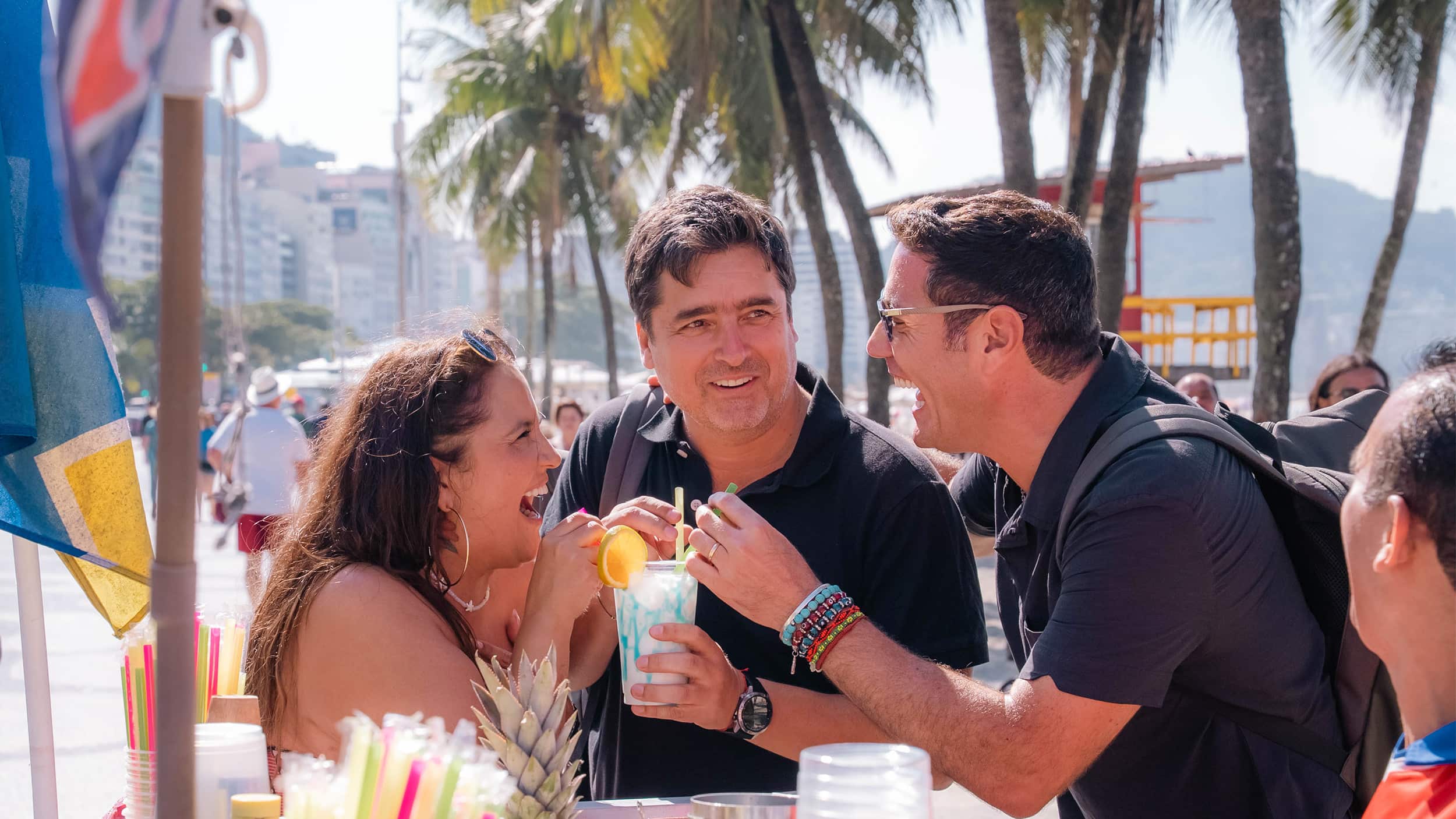 Pamela Leiva en Socios por el mundo | Gentileza: Canal 13