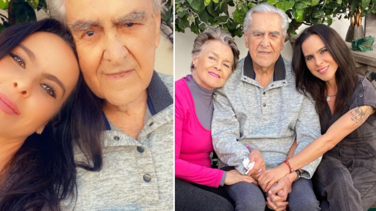 La especial relación de Kate del Castillo con sus padres que desata ternura en redes