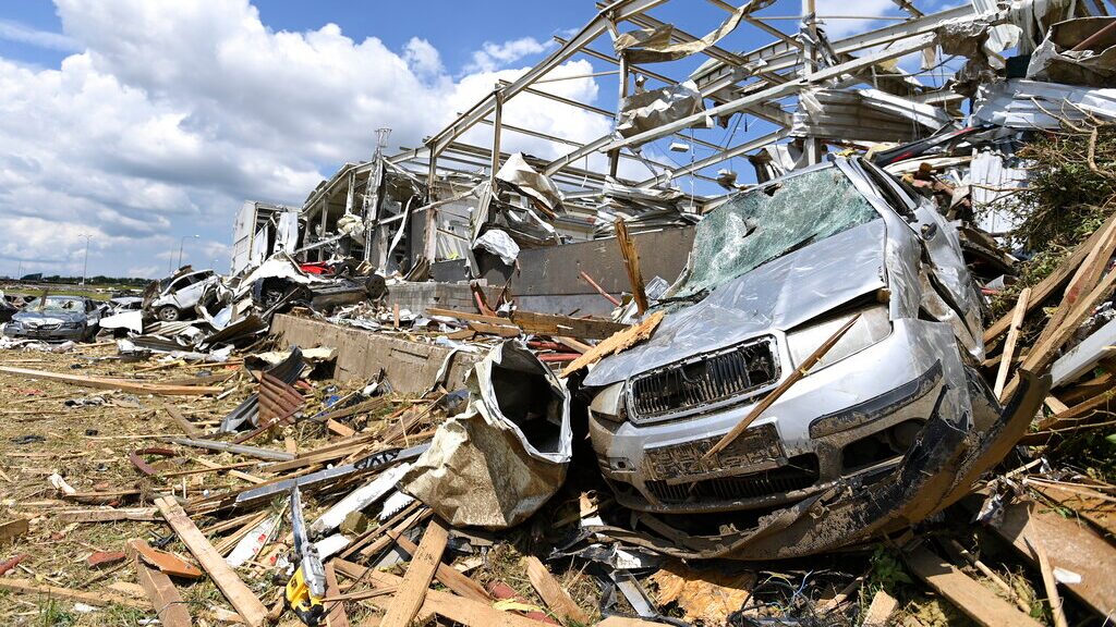 República Checa tornado