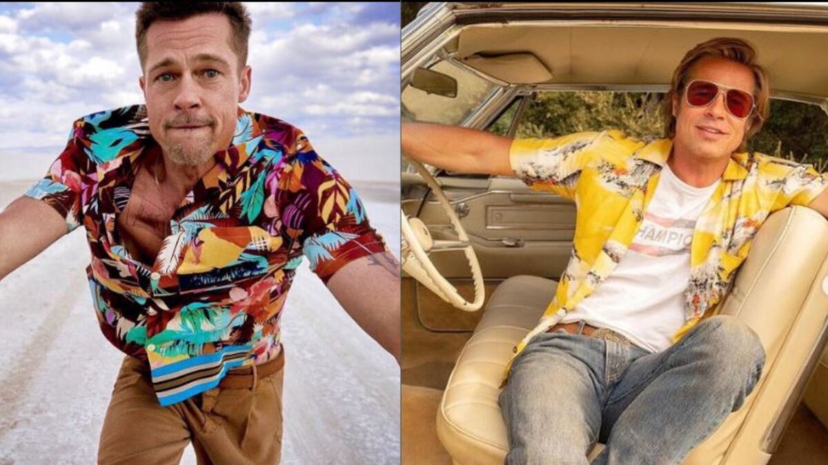 Brad Pitt sigue marcando tendencias a sus 50 años.