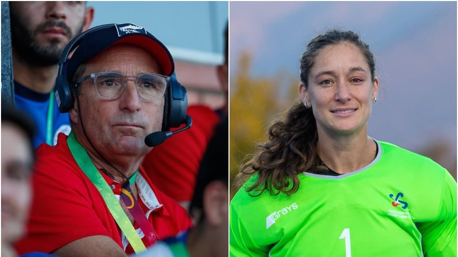 Sergio "Cachito" Vigil y Claudia Schüler