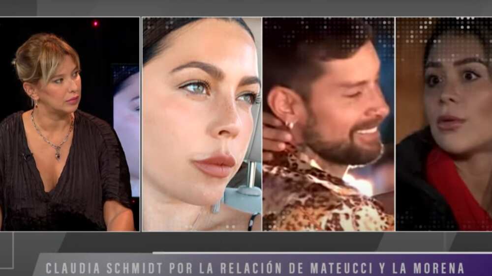 Claudia Schmidt, Daniela Aránguiz, Luis Mateucci y Chama | Captura: Zona Latina