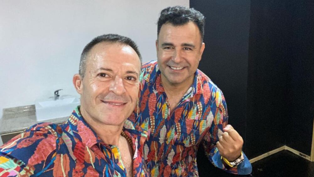 Kurt Carrera y Claudio Moreno | Fuente: Instagram