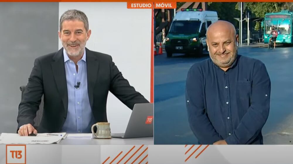 Polo Ramírez y Miguel Acuña | Captura: Canal 13