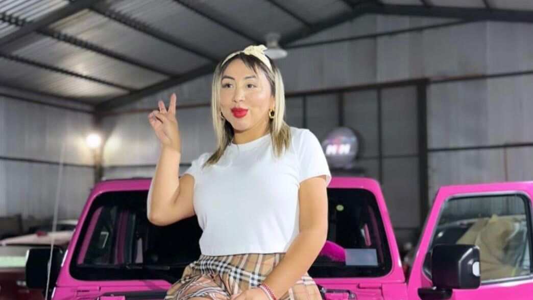 Naya Fácil sufrió el robo de su Jeep rosado: fue encontrado horas más tarde en Peñalolén