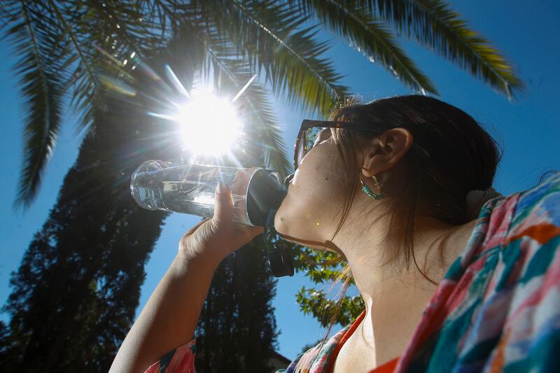 Ola de calor.
