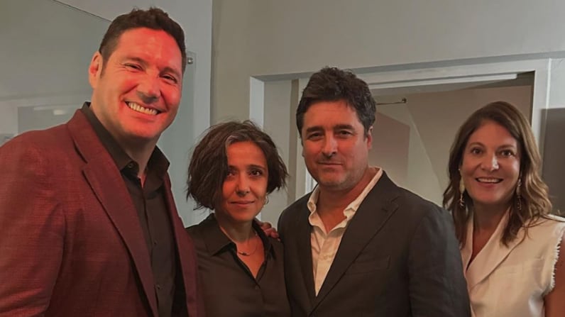 Irene Cordon, Jorge Zabaleta y Pancho Saavedra | Fuente: Instagram