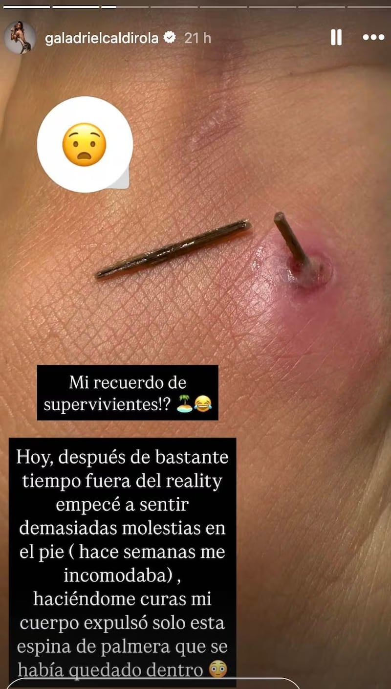 Historias de Instagram @galadrielcaldirola
