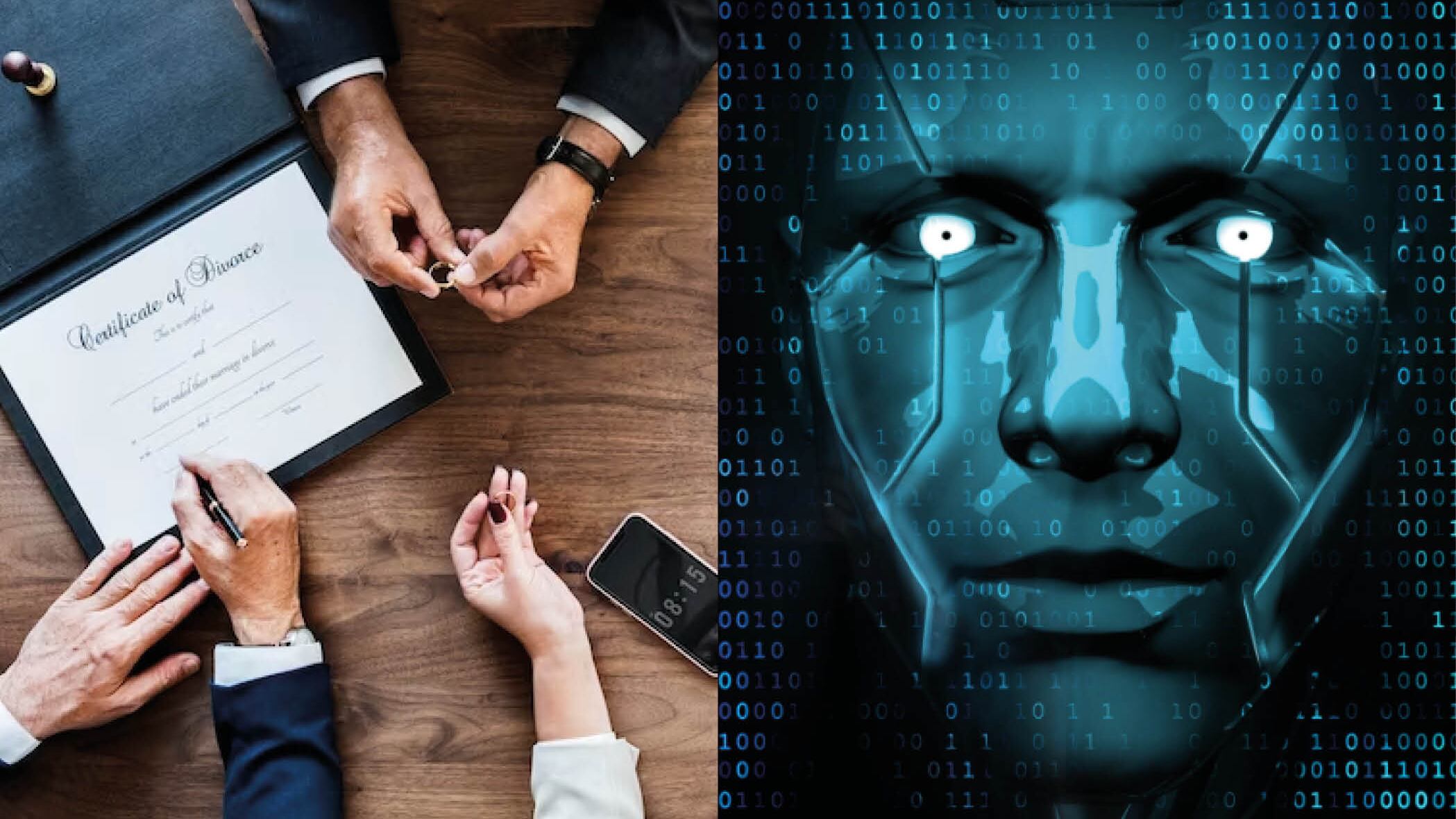 La inteligencia artificial predice el año en el que los matrimonios desaparecerán