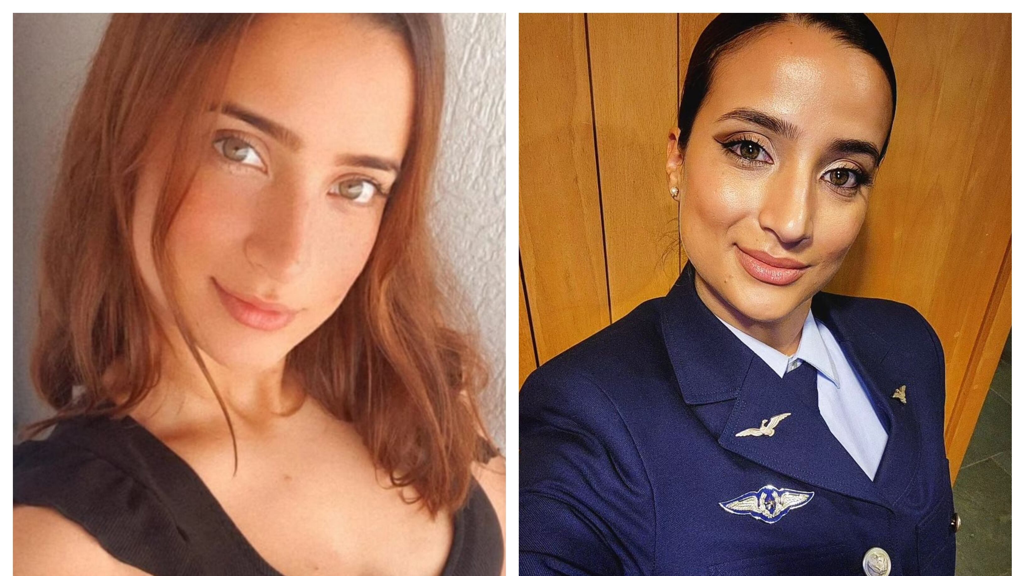 La chilena-venezolana es subteniente de la Fach y candidata en el concurso de belleza de Miss Chile.