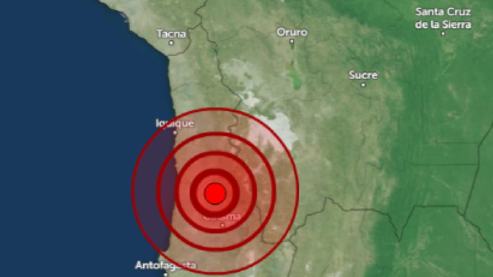 Susto en el norte: Video casero capta momento del fuerte sismo en la región de Antofagasta