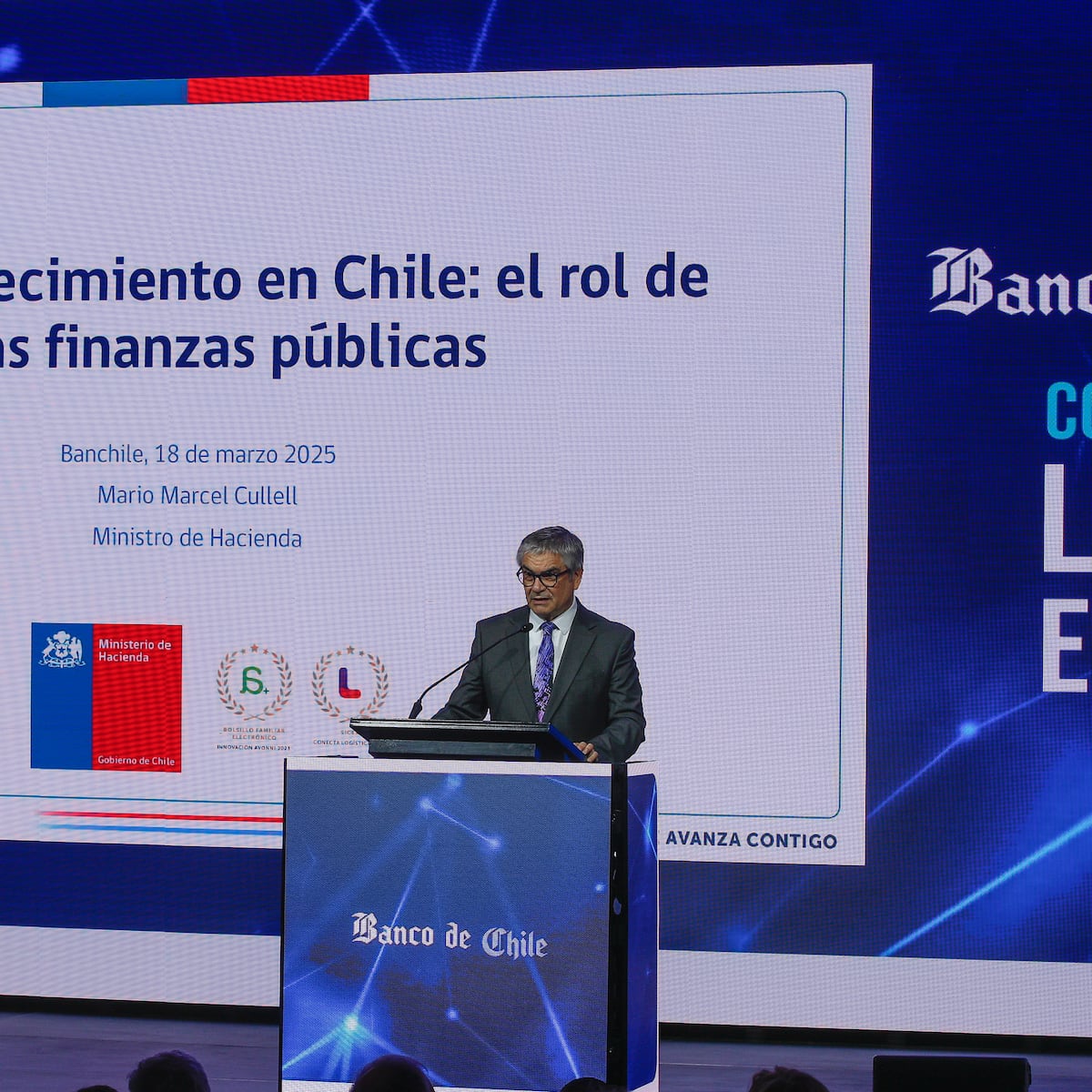 Ministro de Hacienda destaca crecimiento económico en Chile Ministro de Hacienda destaca crecimiento económico en Chile