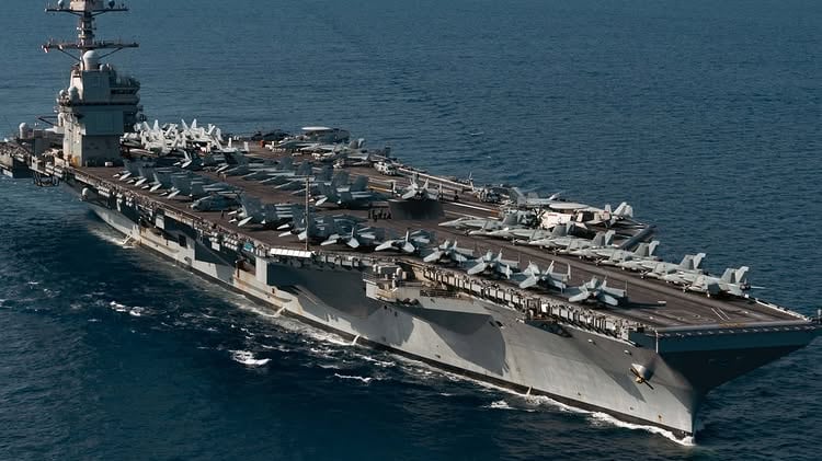 Portaviones de EEUU frente a Venezuela