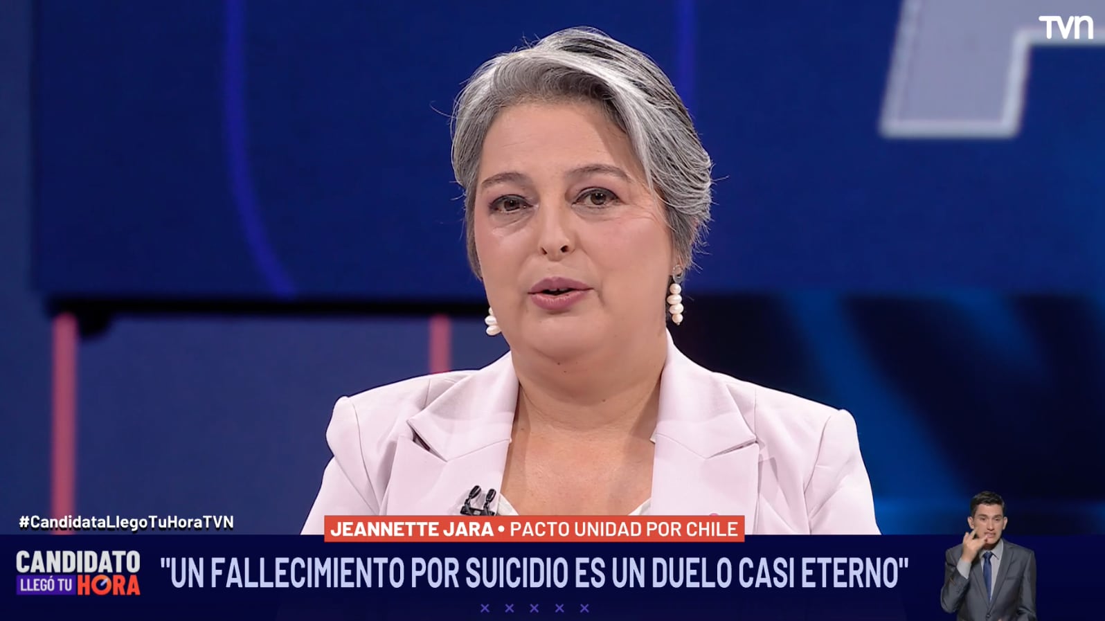 Jeannette Jara habló del suicidio de su esposo
