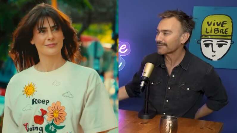 Tonka Tomicic y Jordi Castell | Captura: Instagram @tonkatomicicpetric y Podcast "#NadaQuePerder"