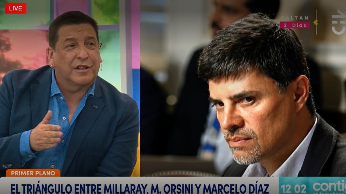 El periodista cuestionó duramente esta mañana a Marcelo Díaz por ser protagonista de la infidelidad a su exesposa, Millaray Viera.