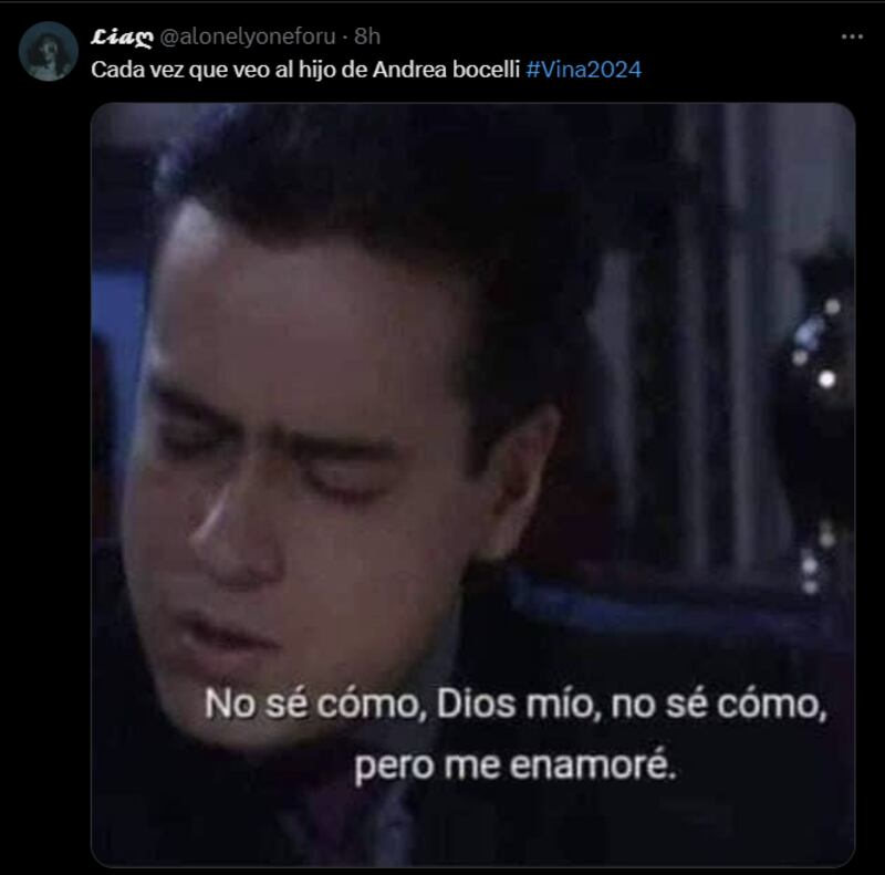 Reacción hijo de Andrea Bocelli, Matteo | X