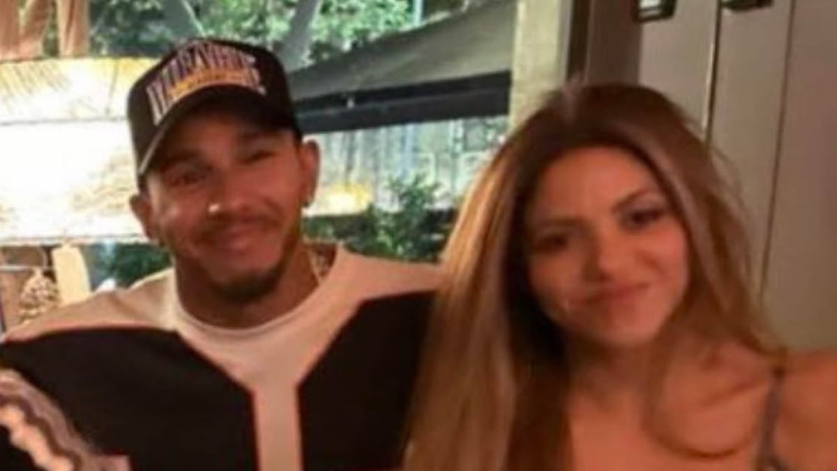 Lewis Hamilton y Shakira