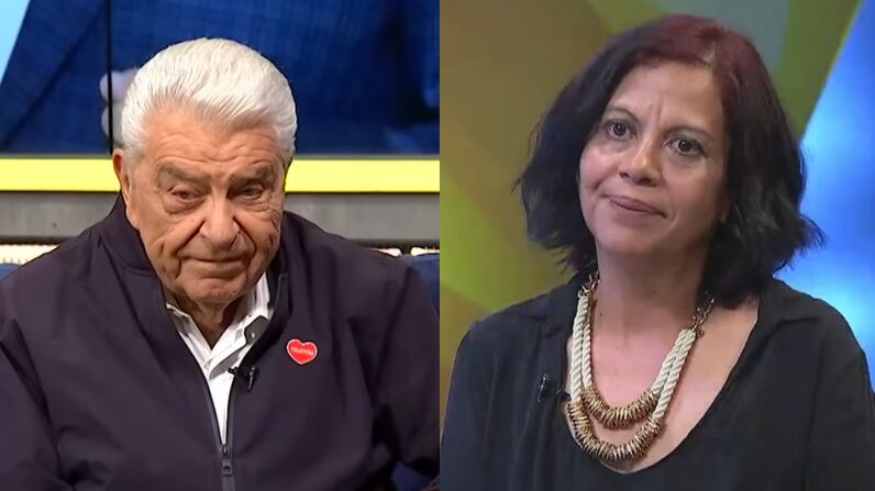 Laura Landaeta y Don Francisco | Captura: Que te lo digo y Todo va a estar bien