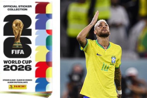 ¿Panini actualizaría láminas del Mundial 2026? Neymar sería el gran caso que abriría la discusión