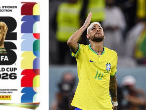 ¿Panini actualizaría láminas del Mundial 2026? Neymar sería el gran caso que abriría la discusión