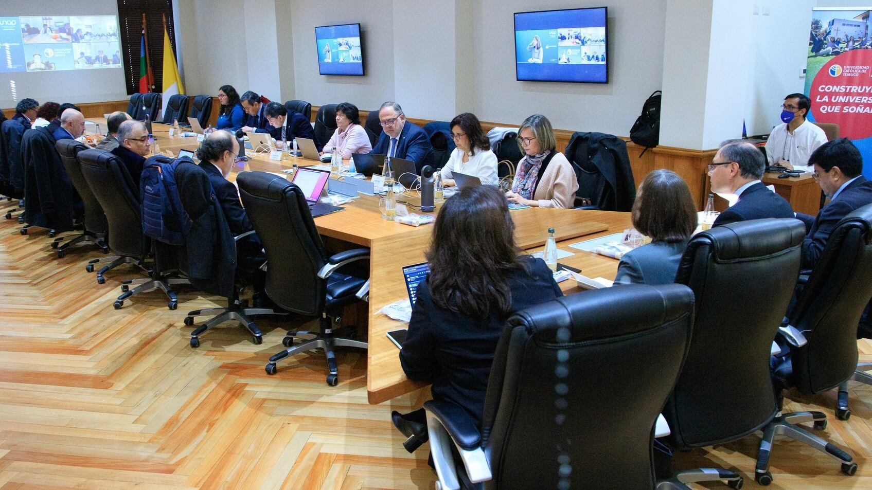 Este lunes las universidades estatales de Chile hicieron oficial su rechazo a los atentados contra los derechos humanos en Gaza, producto del conflicto bélico entre Israel y Palestina.