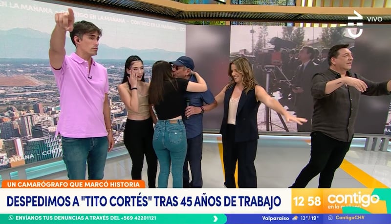Despedida de Tito Cortés en Chilevisión